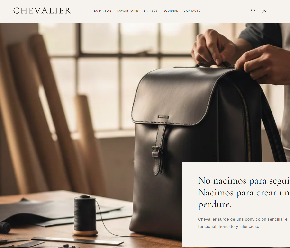 See the Chevalierbrand project