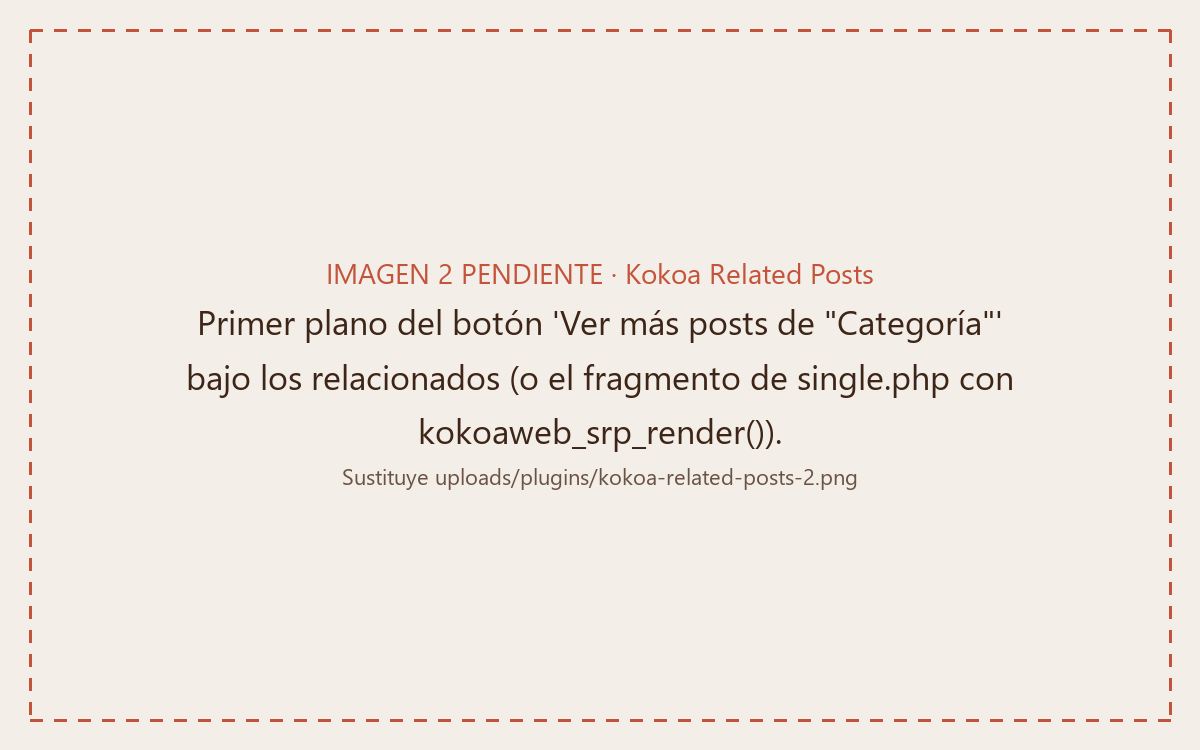 See more posts from the category button below the related posts